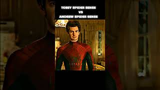 TOBEY SPIDER SENSE VS ANDREW SPIDER SENSE  SPIDERMAN ATTITUDE STATUS [upl. by Anaizit924]