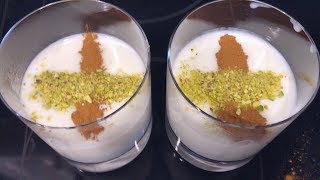 Sahlab  3 ingredient Middle Eastern Dessert Drink  طريقة عمل سحلب  Episode 52 [upl. by Yerffoj]