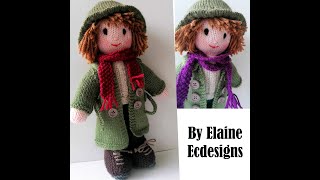 Vera Stanhope Knitted Doll [upl. by Riba]