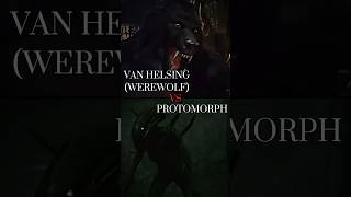 Van Helsing Werewolf vs Protomorph trending edit fypシ scary vs alien scary [upl. by Peltier]