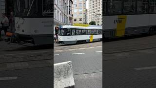 De Lijn Tram 7 rijdt door de straten van Antwerpen richting Mortsel belgium [upl. by Eiba]