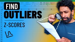 How to find Outliers in Your Data Easily with ZScores in Excel [upl. by Tiloine]