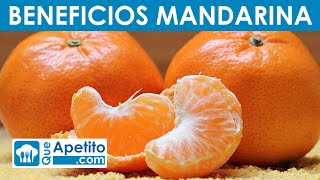 8 Propiedades y Beneficios de la Mandarina  QueApetito [upl. by Afatsuom]