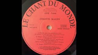 Colette Magny quotLéglise de Tabanquot 1971 Le Chant du Monde [upl. by Anyehs30]