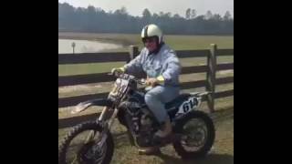 LARRY ENTICER DIRT BIKE JUST GOTTA SEND IT [upl. by Myers]