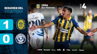 ROSARIO CENTRAL 1  0 INDEPENDIENTE RIVADAVIA I Resumen del partido I CopaSurFinanzas 2024 [upl. by Ellehsor]