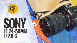 Sony FE 2450mm f28 G lens review [upl. by Applegate118]