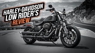 HarleyDavidson Low Rider S Review Unleashing the Power of the Ultimate Cruiser HarleyDavidson [upl. by Nallaf]