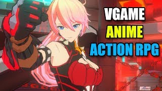 《Vgame》 Anime Action RPG  HD Gameplay  Mobile [upl. by Thecla206]