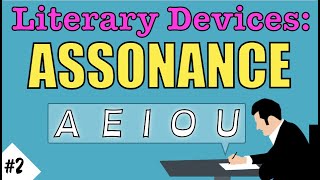 What is Assonance 🤔 Literary Device Guide ✍️ English Writing Lesson [upl. by Cadal]