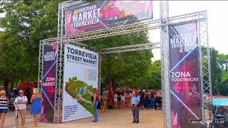 STREET FOOD MARKET 2024 EN TORREVIEJA [upl. by Enellij]