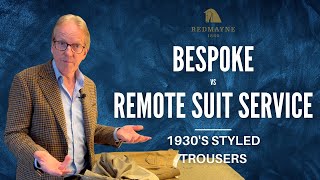 Bespoke trousers vs Suit Copied Trousers [upl. by Franni]