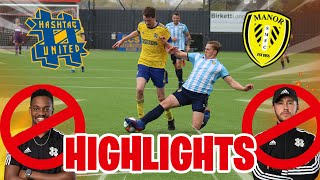 WHERE HAS EVERYBODY GONE  HASHTAG UNITED vs SOUTHEND MANOR HIGHLIGHTS [upl. by Torrence]