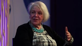 Liz Lochhead at the Edinburgh International Book Festival 2015 [upl. by Dlonyer148]