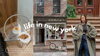 nyc birthday vlog  aesthetic cafes shopping in west village amp fall nails [upl. by Mcclish825]