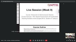 noc24 EE99  Introduction to Semiconductor Devices  NPTEL  Week 9 [upl. by Ceporah]