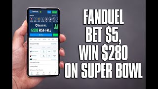 FanDuel Sportsbook Super Bowl 56 Promo 561 Odds [upl. by Arbma559]