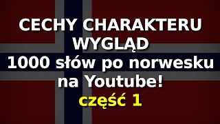 Język norweski nauka  Cechy charakteru i wygląd  1000 słów część 1 [upl. by Rosenblast71]