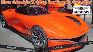 1071 Hp and 1338 Nm Torque  New Genesis X Gran Berlinetta Concept  Debuted in China [upl. by Arek]