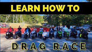 Learn How To DRAG RACE a Motorcycle [upl. by Nonregla]