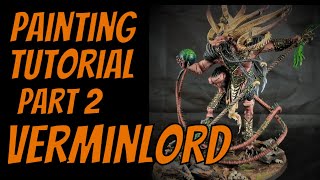 Painting Tutorial Verminlord Part 2 Armor and Tabard [upl. by Mayman710]