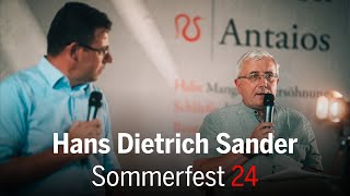 »Hans Dietrich Sander« – ein Literaturgespräch mit Dr Thor v Waldstein und Dr Erik Lehnert [upl. by Miharbi958]