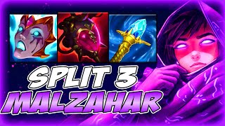 WINNING WITH MALZAHAR IS SO HARD  S14 Malzahar MID Gameplay Guide [upl. by Campney]