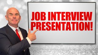 JOB INTERVIEW PRESENTATION How To Give A Brilliant Presentation In An INTERVIEW EXAMPLE INCLUDED [upl. by Anitsirhcairam]