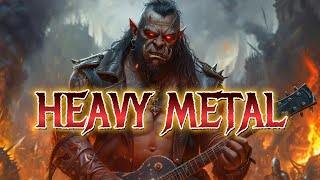 🐲 Heavy Metal Song  Just Rock Metal 🔥 Boost energy while Workout  Gaming 🔥 [upl. by Anson]