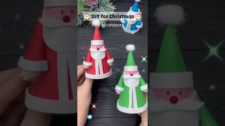 🎅 Merry Christmas shorts craft diy [upl. by Nylecyoj]