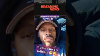 Browns fans reaction to DeShaun Watson injury are they wrong for this 😳 news browns shorts [upl. by Jenna48]