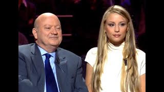 Qui veut gagner des millions  Elodie Gossuin et André Santini 14032003 [upl. by Mas223]