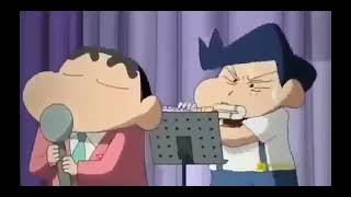 Shinchan Kazama Singing Theme Song  shinchan funny momments shinchan friend status  friend status [upl. by Beane644]