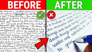 HandWriting को खूबसूरत बनाओ  SECRET TIPS TO IMPROVE YOUR HANDWRITING [upl. by Kleper]