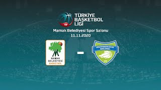 Mamak Belediyesi  Merkezefendi Belediyesi Denizli Basket TBL 1Hafta [upl. by Aihsenot]