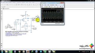 JFET Amplifier and Frequency Response Analysis – MATLAB Simulink [upl. by Arimlede]