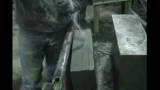 The process of making Vermont roofing slate YouTube [upl. by Eonak]