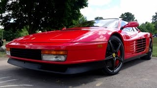 How a Ferrari Testarossa Performs with Modern Parts [upl. by Evod]