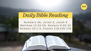 Day 125 Daily Bible Reading [upl. by Lodnar]