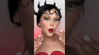 BETTY BOOP ITS HERE❤️💋 makeup [upl. by Tshombe]