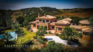 Luxury country villa for sale with sea views near Manilva Sotogrande Andalusia Southern Spain [upl. by Renba207]