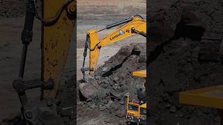 excavator digger heavyequipment dumptruck truck mining construction automobile [upl. by Bibby187]