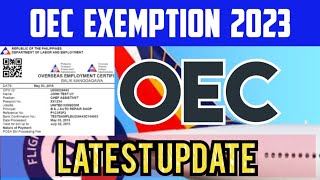 BM ONLINE OEC EXEMPTION 2023 [upl. by Nylhtak]