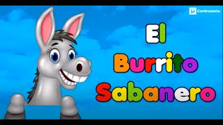 Mi Burrito Sabanero  LYRICS Villancicos letra Niño Jesus Musica  EDITED [upl. by Hanej44]