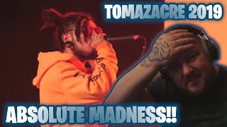 ABSOLUTE MADNESS TOMAZACRE  Grand Beatbox Battle 2019 Compilation REACTION [upl. by Gombosi]