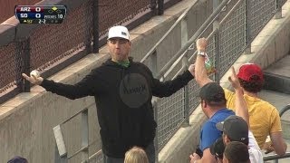 Fan makes impressive barehanded snag [upl. by Grimona]