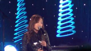 Charice sings quotBreathe You Outquot HD with lyrics at Sears Centre Arena [upl. by Enytnoel]