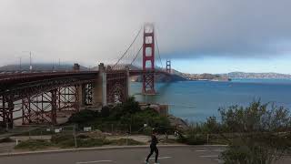 Life in FF ⏩ Golden Gate Bridge under fog [upl. by Onairelav363]