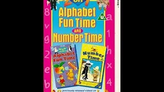 Words And Pictures 2 on 1 Alphabet Fun Time  Number Time Complete VHS [upl. by Attej]