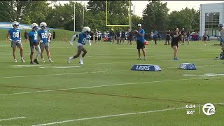 Jameson Williams looks different during Lions training camp [upl. by Alvarez758]